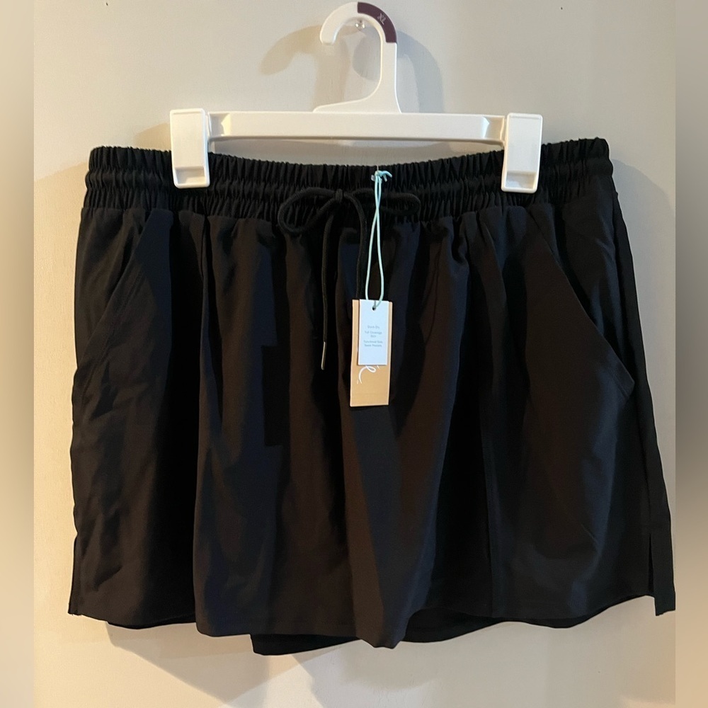 Women's Quick Dry Board Skirt with Pockets - Kona Sol, Black XL, new!